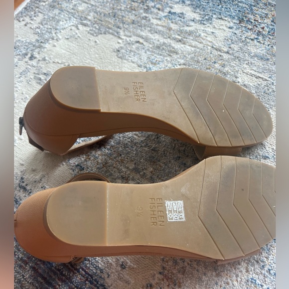 Eileen Fisher Sandals Mara ankle strep wedge sandal - Picture 2 of 2